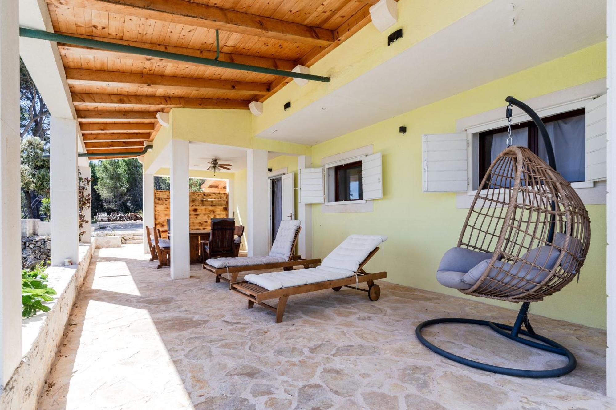 Villa Marin - 4 Apartments Zavala Bagian luar foto