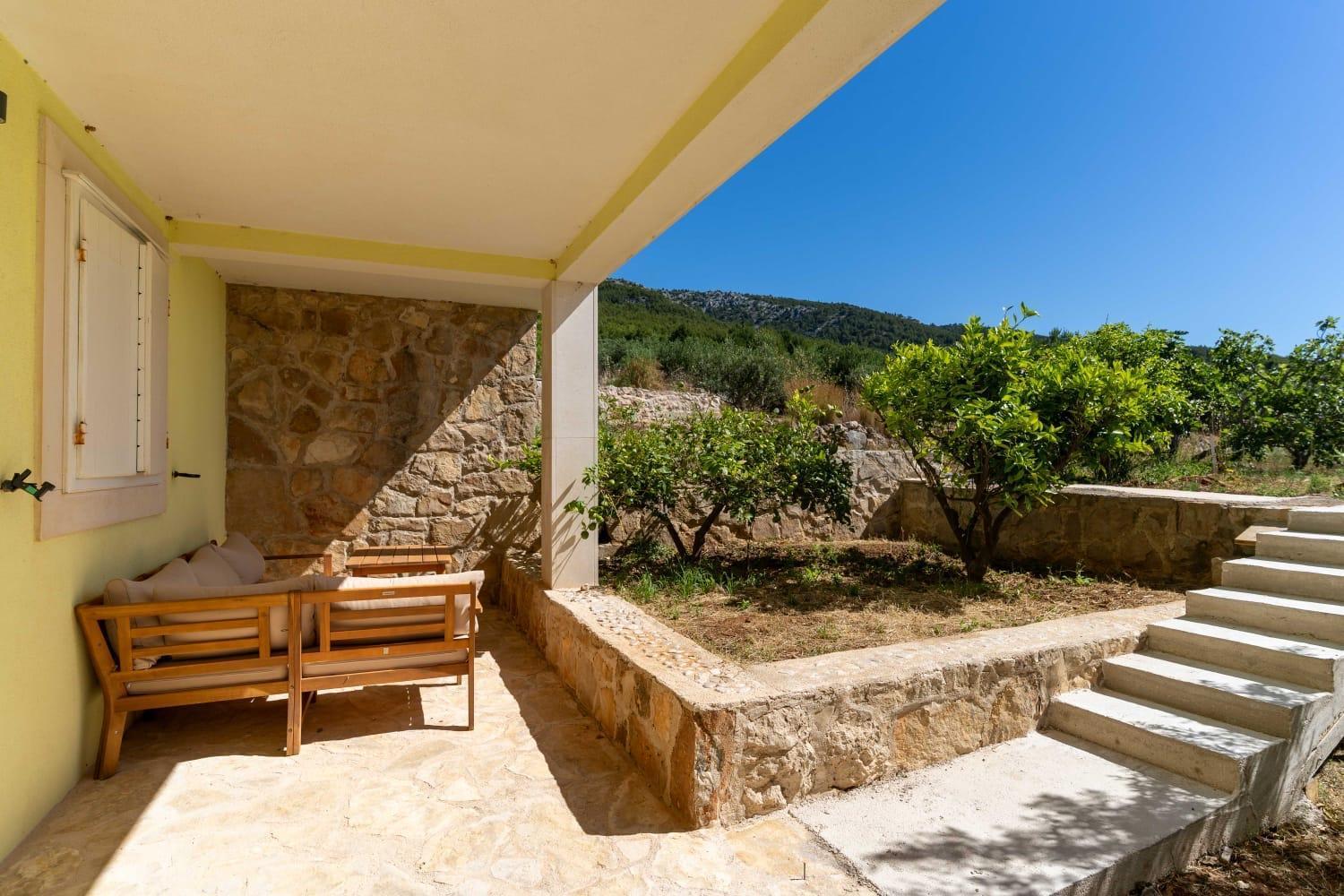 Villa Marin - 4 Apartments Zavala Bagian luar foto